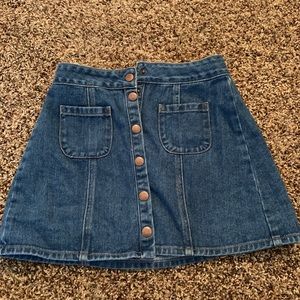 Brandy Melville  Jean skirt
